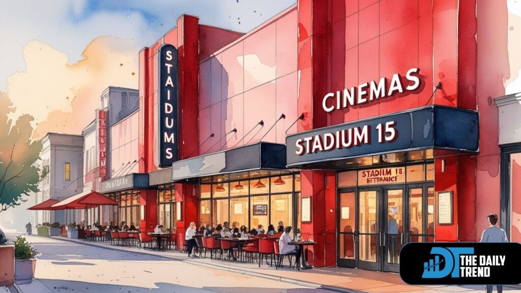 red cinemas - restaurant entertainment district - stadium 15