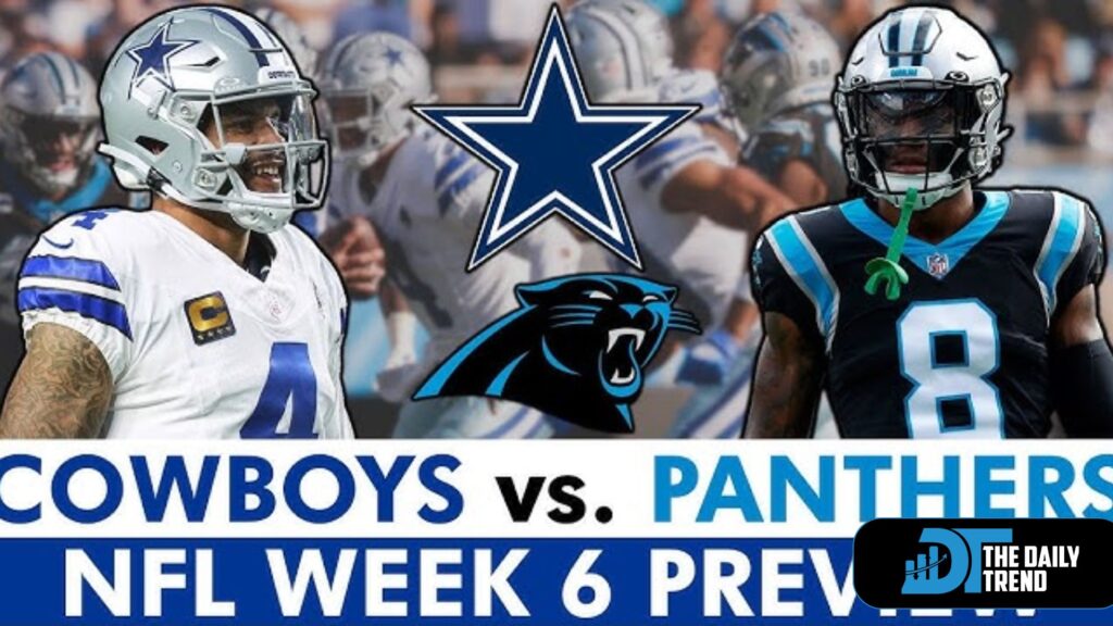 dallas cowboys vs carolina panthers match player stats